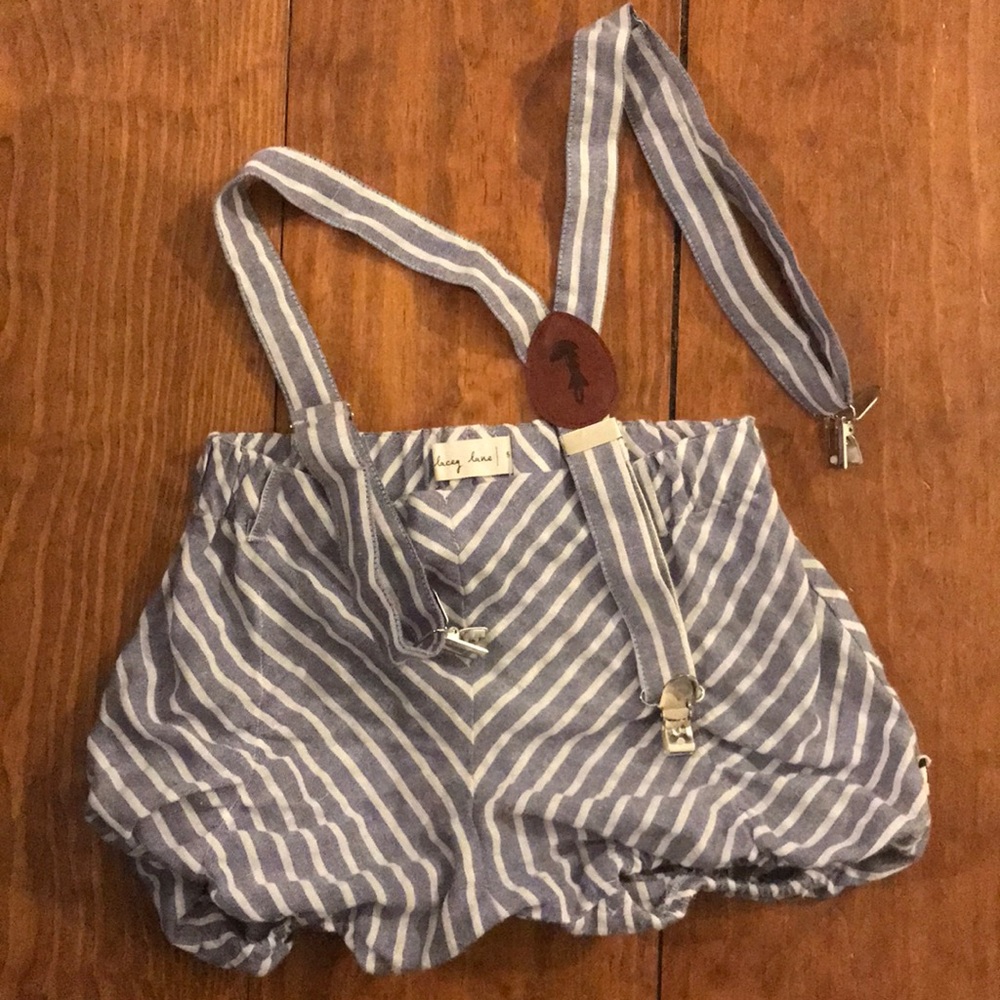 Lacey Lane Mack Puckers and suspenders size 5